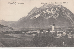 E1343) Ennstal - OBersteier - IRDNING Mit Dem Grimming - Kirche Felder 1921 - Irdning