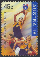 AUSTRALIA 1996 45c Multicoloured- 100th Ann Of AFL, West Coast Eagles Self Adhesive SG1618 FU - Usados