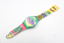 Watches : SWATCH - Mouse Rap - Nr. : GG128 - Original  - Working Condition - 1992 - Running - OK Condition - Montres Modernes