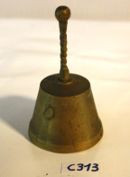 C313 Ancienne Cloche De Réception - Chateau - France - Auberge - Bells