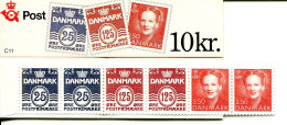 Dänemark Denmark Markenheftchen Booklet # C11 - Postfrisch/MNH - Queen And Digit Type - Booklets