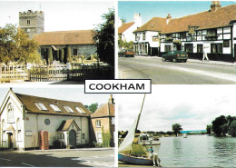 SCENES FROM COOKHAM, BERKSHIRE, ENGLAND. USED POSTCARD   Cg6 - Sonstige & Ohne Zuordnung