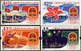 89579 MNH HONG KONG 1999 50 ANIVERSARIO DE LA REPUBLICA POPULAR DE LA CHINA - Lots & Serien