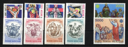 Vaticano Nuovi:  1983 Annata Completa Con Posta Aerea - Annate Complete