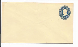 USA  U 378 **  -   5 Ct Umschlag Grant (159 X 89) - 1921-40