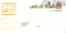 Hong Kong 2005 Unfranked Postage Paid Stamp Exhibition 1998 Domestic Cover - Briefe U. Dokumente