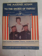 # SPARTITO THE MARINES HYMN / JOHN PAYNE - MAUREEN O'HARA - RANDOLPH SCOTT - Folk Music