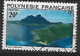 POLYNESIE FRANCAISE: Paysages:Polychrome   N°102  Année:1974 - Oblitérés