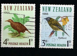 1966 Health  Michel NZ 451 - 452 Stamp Number NZ B71 - 72 Yvert Et Tellier NZ 438 - 439 - Oblitérés