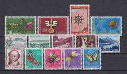 Svizzera Nuovi:  Annata 1954 Completa - Lotti/Collezioni