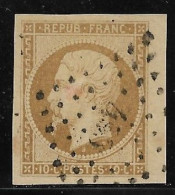 FRANCE N°9 Oblitéré - Bord De Feuille - 4 Belles Marges - Sans Défaut - TTB - 1852 Louis-Napoleon