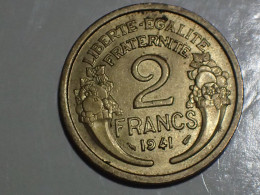 2 Francs Type Morlon Bronze-Aluminium 1941 Sup - 2 Francs