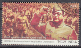 INDIEN 3719, Gestempelt, 125. Geburtstag Von Subhash Chandra Bose, 2021 - Used Stamps