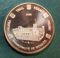 Pièce De 20 Eurocent 2005 "Principauté De Monaco" Specimen Fantaisie - Essai - 0.20 Euro - Otros & Sin Clasificación