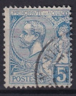 MONACO 1891 - Canceled - Sc# 13 - Used Stamps