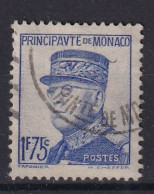 MONACO 1938 - Canceled - Sc# 157 - Used Stamps