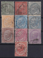 ITALY / ITALIA 1863 - Canceled - Sc# 24-33 - Complete Set! - Oblitérés