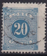 SWEDEN 1878 - Canceled - Sc# J17 - Postage Due - Taxe