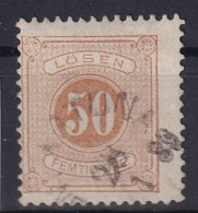 SWEDEN 1877 - Canceled - Sc# J21 - Postage Due - Segnatasse