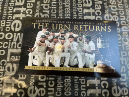 1-1-2024 (4 W 5) Australia Stamp Pack - The Unr Return (2 Stamps +  1 Mini-sheet) Cricket - Presentation Packs