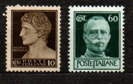 1944 - Italia - Luogotenenza  520/21 Imperiale      ------ - Mint/hinged