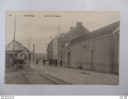 Goé-Village - N° 387 - Arrêt Du Vicinal - Photo Edit: Hayet-Faymonville - 2 Scans - Limbourg