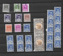 LOT 27 TIMBRES FISCAUX ITALIE - LOTTO 27 MARCHI FISCALI ITALIA - Steuermarken