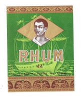 RHUM 44° - Ets MARTIN & THIVEND - Dts - ROANNE - Rum