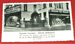 BRUXELLES - " Brussels Lace Manufactury " - Diane Dergent  - Dentelles Véritables - - Straßenhandel Und Kleingewerbe