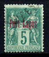 Port Lagos - 1899  -  Type Sage  - N° 1 - Oblit - Used - Gebruikt