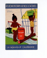 Chromo Nouvelle Calédonie Didactique Au Dos Bons Produits De Nos Colonies Françaises Pub: Phosphatine Falières TB 2scans - Andere & Zonder Classificatie