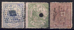 YT 143, 148, 151 - Used Stamps