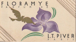 Carte Parfumée   - FLORAMYE - Piver - Antiquariat (bis 1960)