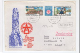 DDR 1984 20 ARBEITER FESTSPIELE DER DDR IM BEZIRK GERA - 1981-1990