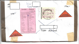 0090u: ATM- Brief Wert Der II. Ausgabe (1988) Wert Zu 22.50 Gestempelt Bisamberg Aus Dem Täglichen Bedarf, ANK 48.- € - Korneuburg