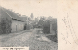 1 Oude Postkaart  Leerbeek Kerk Goyck Gooik  1908 - Gooik