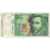 Billet, Espagne, 1000 Pesetas, 1992-10-12, KM:163, TB - [ 4] 1975-…: Juan Carlos I.