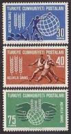 1963 TURKEY THE FIGHT FOR HUNGER MNH ** - Ungebraucht