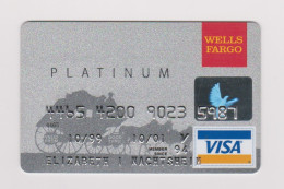 Wells Fargo USA VISA Platinum Expired - Cartes De Crédit (expiration Min. 10 Ans)