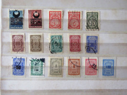 Turkey Oficial 1951-1963 - Dienstzegels