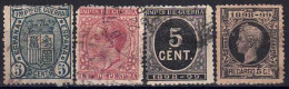 YT 3, 10, 23, 27 - Kriegssteuermarken