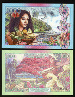 Reunion And Mayotte, 1000 Francs, 2021 Private Issue Fantasy Polymer - Sonstige & Ohne Zuordnung