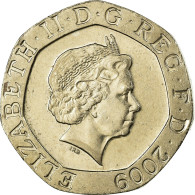 Monnaie, Grande-Bretagne, Elizabeth II, 20 Pence, 2009, TTB, Copper-nickel - 20 Pence