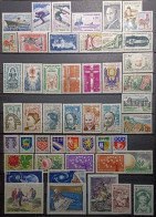 FRANCE ANNÉE COMPLÈTE 1962. Y&T N°1325/1367. Neuf** (49 Timbres) MNH - 1960-1969