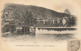 CPA Chambon Sur Voueize-Le Pont Delamarre-Timbre      L2504 - Chambon Sur Voueize