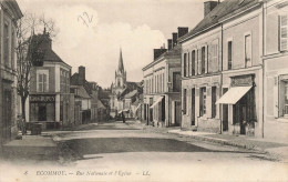 FRANCE - Ecommoy - Rue Nationale Et L'Eglise - LL - Leon Dupuy - Carte Postale Ancienne - Ecommoy