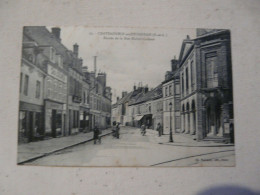 CPA 28 EURE ET LOIR - CHATEAUNEUF-en-THYMERAIS : Entrée De La Rue Hubert-Latham - Châteauneuf