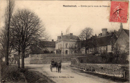 Montmirail Entrée Par La Route De Melleray - Montmirail