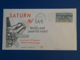 BW0 ETATS UNIS  BELLE LETTRE  1967 CAPE CANAVERAL .ROCKET SATURNE  + AFFRANCH. PLAISANT+++ - Autres & Non Classés