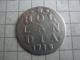Holland 2 Stuivers 1718 - Provinciale Munten